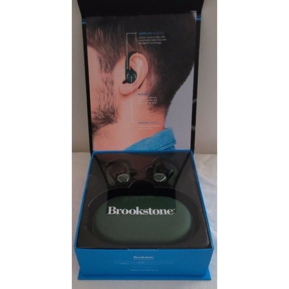 Brookstone Division One True Wireless Earbuds with Charging Case. Brand new - Picture 3 of 7